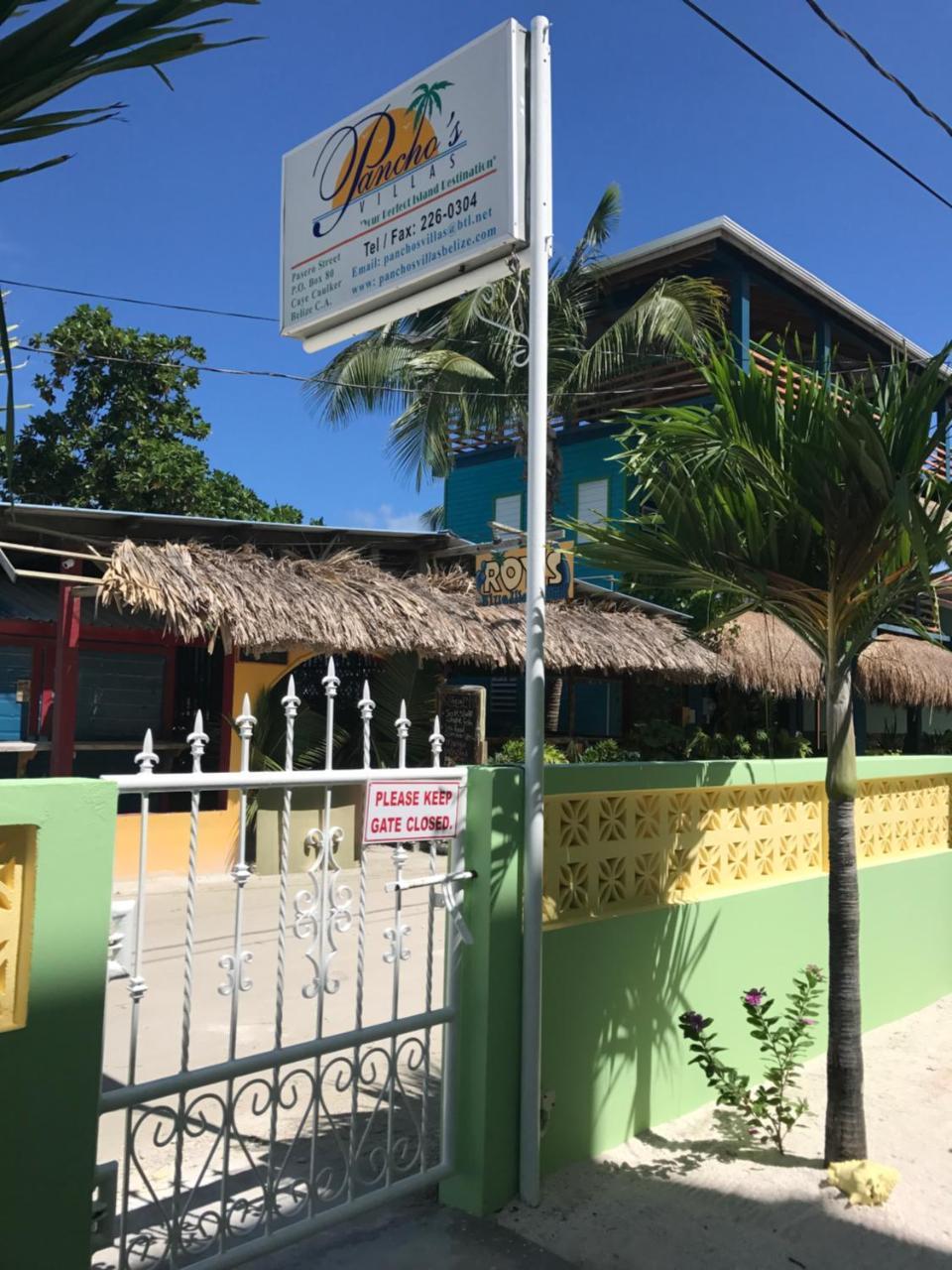 Panchos Villas Caye Caulker Exteriör bild